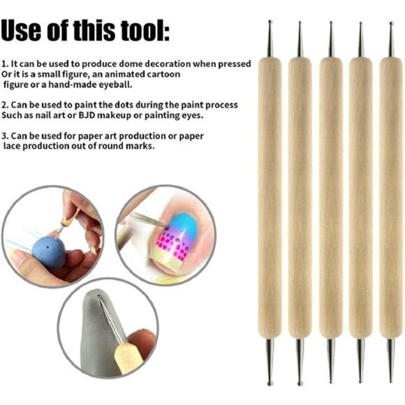 Pottery Sculpting Tools 32PCS Ceramic Clay Carving Tools Set - Picture 5 of 7